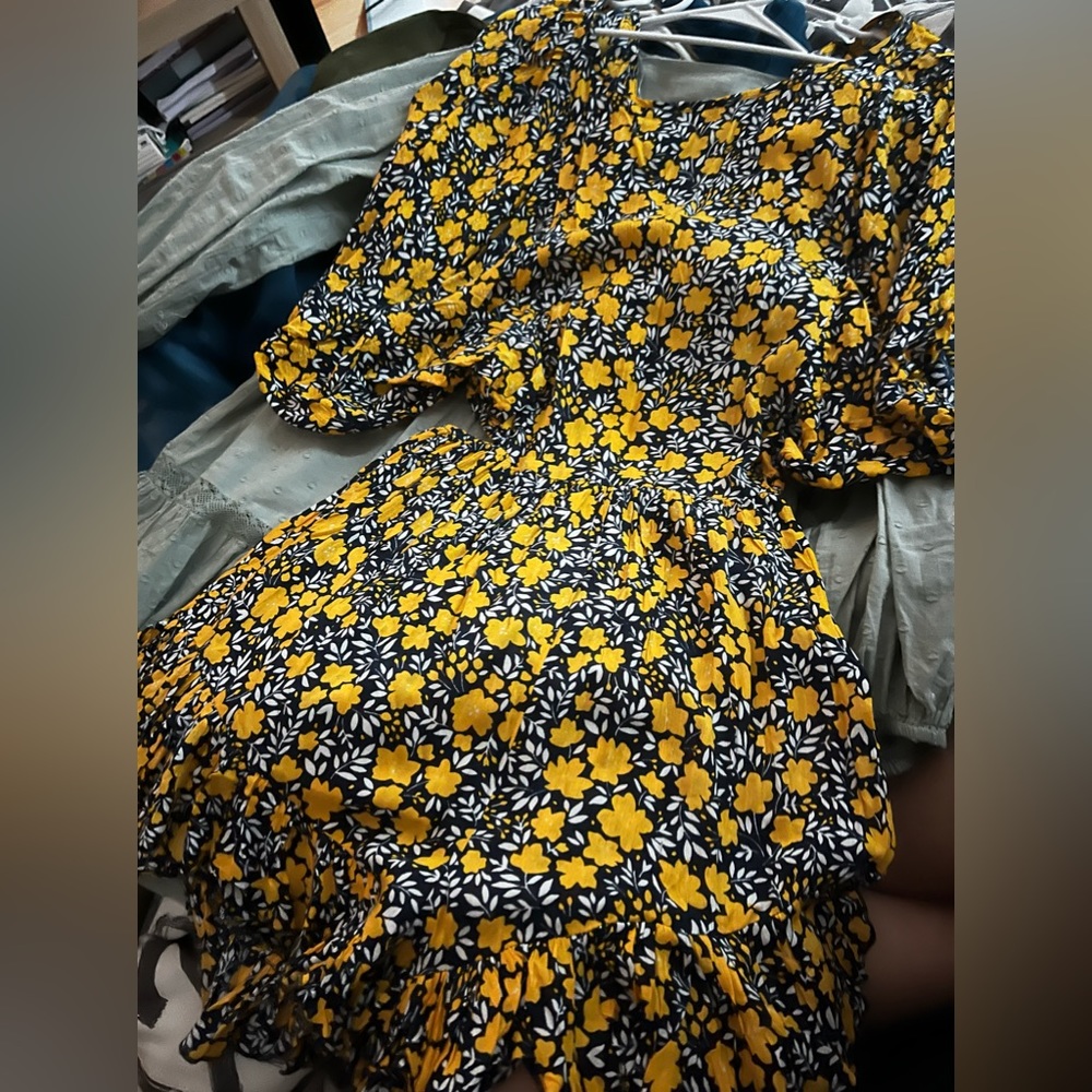 Printed romper